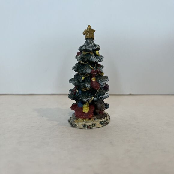 Novelino Pewter Gift Lot of 3 Christmas Church Santa Tree Figure Holiday 2.5" - Picture 7 of 16